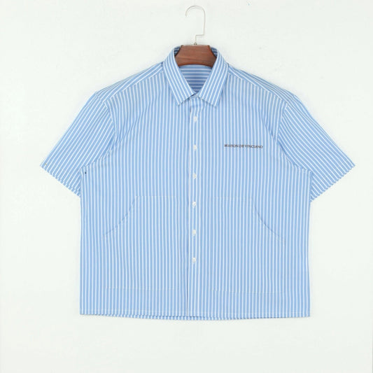 La chemise bleu - Signature
